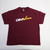 Gildan Heavy Cotton Short Sleeve Shirt Women's Burgundy Used XL TOPS-164790