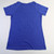 Kansas Jayhawks adidas Short Sleeve Shirt Women's Blue Used XL TOPS-164993