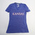 Kansas Jayhawks adidas Aeroknit Short Sleeve Shirt Women's Used S TOPS-165111