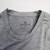 Kansas Jayhawks adidas Creator Short Sleeve Shirt Women's Gray Used S TOPS-165148