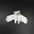 adidas adizero Gloves - Receiver Men's White/Gold New with Tags 4XL-EQPT-006095