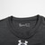 Gallaudat Bison Under Armour Short Sleeve Shirt Men's Dark Gray Used S-TOPS-165315
