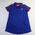 Kansas Jayhawks adidas Polo Women's Blue Used MT-TOPS-165499