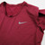 Nike Dri-Fit Short Sleeve Shirt Women's Maroon Used M TOPS-165708
