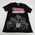 Canvas Short Sleeve Shirt Men's Black Used Multiple Sizes TOPS-166028