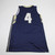 Gallaudat Bison Under Armour Practice Jersey - Basketball Men's Navy Used-JRSY-010205