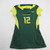 Oregon Ducks Nike Practice Jersey - Volleyball Women's Green/Yellow Used-JRSY-010230