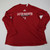 Eastern Washington Eagles adidas Creator Long Sleeve Shirt Women's Red Used M TOPS-166605