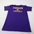 Minnesota Vikings WSI Sports Short Sleeve Shirt Men's Purple Used M TOPS-163843