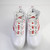 adidas Nasty Football Cleat Men's White New without Box Multiple Sizes CLEA-015390