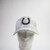 Indianapolis Colts New Era 39thirty Fitted Hat Unisex Light Gray Used SM HATS-015180