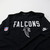 Atlanta Falcons Nike NFL On Field Nike Tee Short Sleeve Shirt Men's Black Used 2XL-TOPS-164179