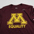 Minnesota Golden Gophers Nike Nike Tee Short Sleeve Shirt Men's New with Tags S TOPS-167457