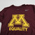 Minnesota Golden Gophers Nike Dri-Fit Short Sleeve Shirt Men's S TOPS-167464