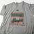 Miami Hurricanes adidas Short Sleeve Shirt Women's Gray New-TOPS-167595