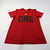 adidas Techfit Short Sleeve Shirt Men's Red Used 2XL-TOPS-168669