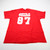 San Francisco 49ers Hanes Short Sleeve Shirt Men's Red Used XL TOPS-169423