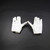 Nike Vapor Gloves - Receiver Men's White Used Multiple Sizes EQPT-006288