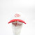 Kansas City Chiefs New Era 39thirty Fitted Hat Unisex White Used ML HATS-015869