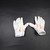 Nike Gloves - Receiver Men's White Used Multiple Sizes EQPT-006405
