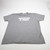 Penn State Nittany Lions Next Level Short Sleeve Shirt Men's Gray Used 3XL-TOPS-171751