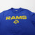 LA Rams Nike Dri-Fit Short Sleeve Shirt Men's Blue Used M-TOPS-171663