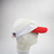 Kansas City Chiefs New Era Visor Unisex White/Red Used OSFM-HATS-015968