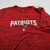 New England Patriots Nike NFL On Field Nike Tee Short Sleeve Shirt Women's New Red/Heather XL-TOPS-172928