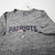 New England Patriots Nike NFL On Field Short Sleeve Shirt Women's New Gray/Heather XL-TOPS-173139