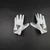 adidas adizero Gloves - Receiver Unisex White/Gray New with Tags-EQPT-006510