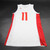 Rutgers Scarlet Knights adidas Practice Jersey - Basketball Men's Used White/Red-JRSY-010627