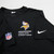 Minnesota Vikings Nike NFL On Field Dri-Fit Short Sleeve Shirt Men's Used Black 2XL-TOPS-174307