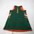 Miami Hurricanes adidas Practice Jersey - Basketball Women's Used Orange/Dark Green M-JRSY-010641