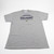 Gallaudet Bison Russell Athletic Short Sleeve Shirt Men's Gray Used XL TOPS-176778