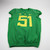 Oregon Ducks Nike Game Jersey - Football Men's Green Used 44 JRSY-011654