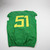 Oregon Ducks Nike Game Jersey - Football Men's Green Used 44 JRSY-011654