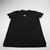 adidas Short Sleeve Shirt Men's Black Used L TOPS-181010