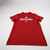 Miami RedHawks adidas Short Sleeve Shirt Women's Red Used S TOPS-181704