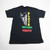Fruit of the Loom Short Sleeve Shirt Men's Black Preowned - Excellent M TOPS-164499