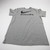 Nike Short Sleeve Shirt Men's Gray Used L TOPS-181489