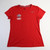 Liberty Flames Nike Short Sleeve Shirt Women's Red Used Multiple Sizes TOPS-165876