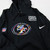 San Francisco 49ers Nike NFL On Field Dri-Fit Sweatshirt Men's Black Used 3XL TOPS-175006