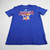 Kansas Jayhawks adidas Short Sleeve Shirt Men's Blue Used S TOPS-176105