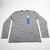 LA Rams Nike NFL On Field Dri-Fit Long Sleeve Shirt Men's Gray Used M TOPS-176873