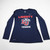 Liberty Flames Nike Long Sleeve Shirt Women's Navy Used S TOPS-177689
