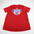 Kansas Jayhawks adidas Aeroready Short Sleeve Shirt Men's Red Used XL TOPS-177647