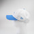Los Angeles Chargers New Era 39thirty Fitted Hat Unisex White Used LXL HATS-016730