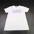 CSU Rams Hanes Short Sleeve Shirt Men's White Used M TOPS-178485