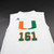 Miami Hurricanes adidas Compression Top Men's White New without Tags L TOPS-178544