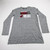 Miami Heat Fanatics Long Sleeve Shirt Men's Gray Used Multiple Sizes TOPS-179487